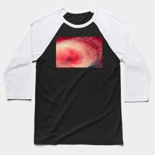 Red and Black abstract painting Baseball T-Shirt